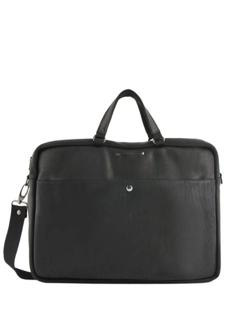 1 Compartment  Laptop Bag Foures Black baroudeur 9519