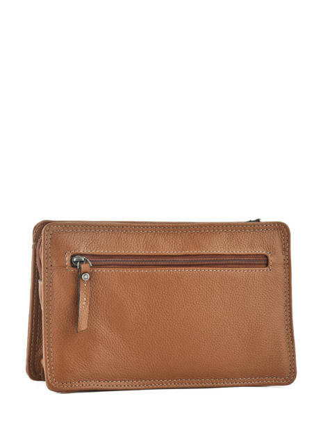 Pochette Homme 2 Compartiments Etrier Marron flandres EFLA12 vue secondaire 2