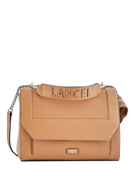 Top Handle L Ninon Leather Lancel Brown ninon A09223