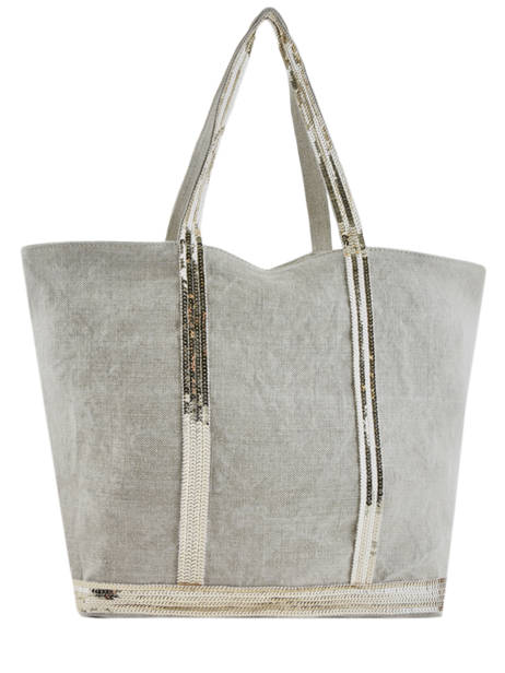 Zipped Linen Tote Bag Le Cabas Sequins Vanessa bruno cabas lin 31V40409 other view 5