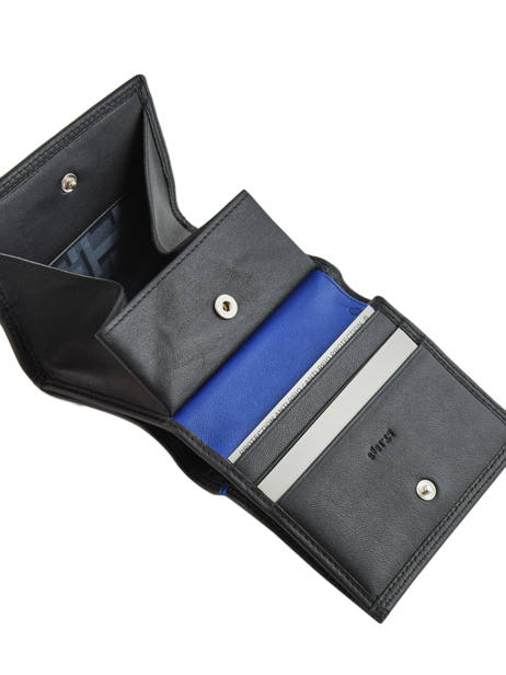 Porte-monnaie Boîte Martin Cuir Le tanneur Noir martin A524V-V6 vue secondaire 1