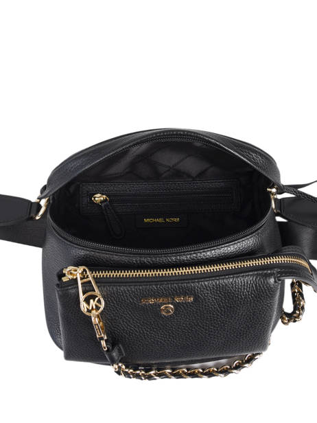 Sac Banane Slater Cuir Michael kors Noir slater T0G04M6L vue secondaire 5