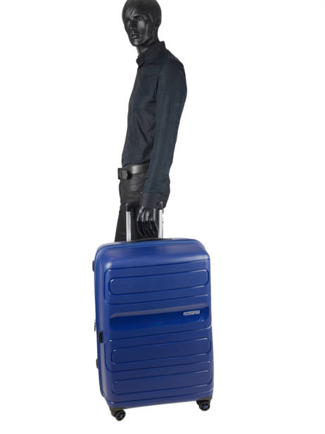 Hardside Luggage Sunside American tourister Blue sunside 51G003 other view 3