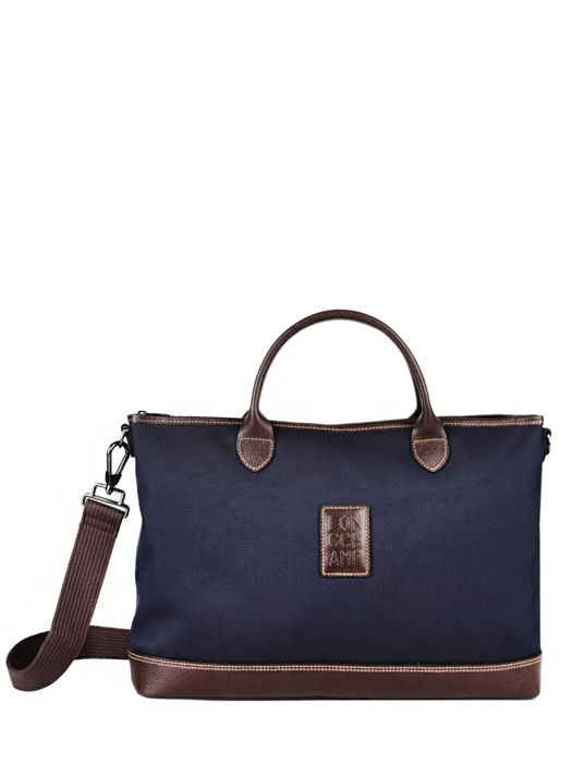 Longchamp Boxford Briefcase Blue