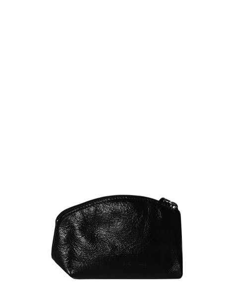 Leather S Coin Purse Etincelle Irisée Etrier Black etincelle irisee EETI652 other view 2