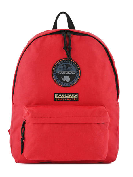 Backpack 1 Compartment Napapijri Red geographic NOYGOS