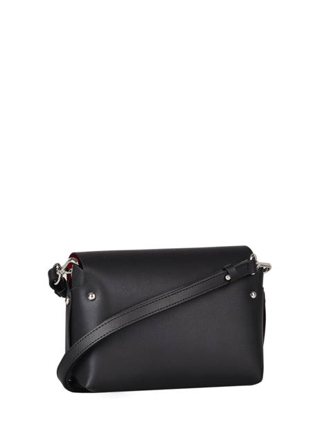 Sac Bandoulière City Flore Cuir Lancaster Noir pur and element city 48 vue secondaire 4