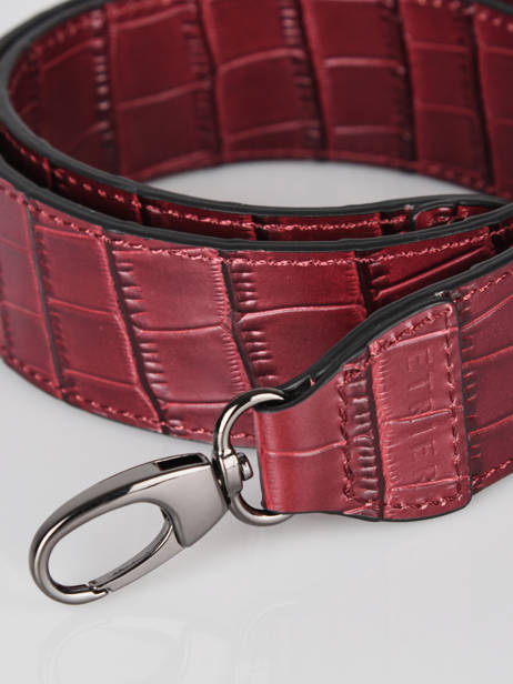 Leather Arizona Shoulder Strap Etrier Red arizona EARI070M other view 1