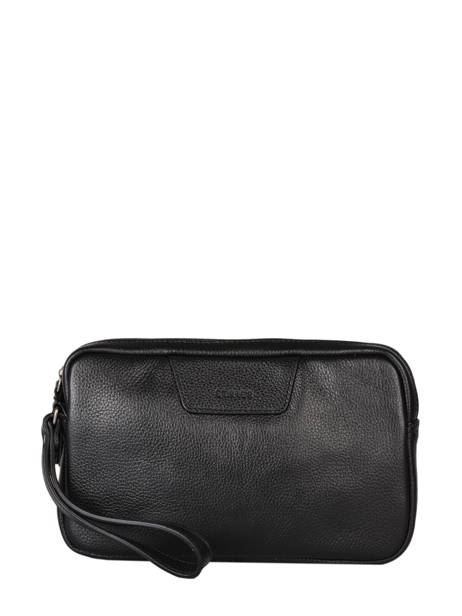 Pochette Homme Flandres Cuir Etrier Noir flandres EFLA733S