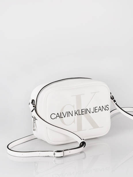 Crossbody Bag Sculpted Calvin klein jeans White sculpted K607202 other view 2