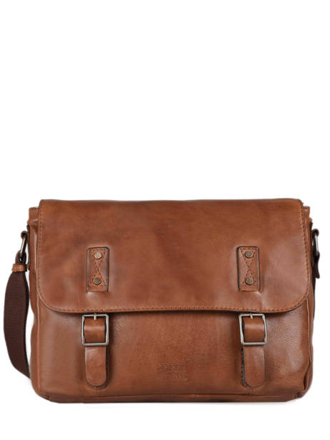 Messenger Bag Basilic pepper Brown traveler BTRA01