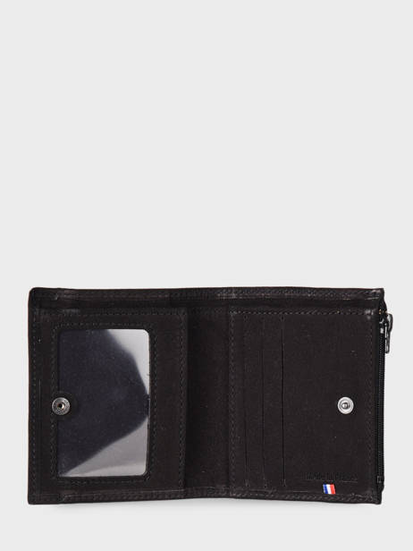 Porte-monnaie Etincelle Nubuck Cuir Etrier Noir etincelle nubuck EETN810 vue secondaire 1