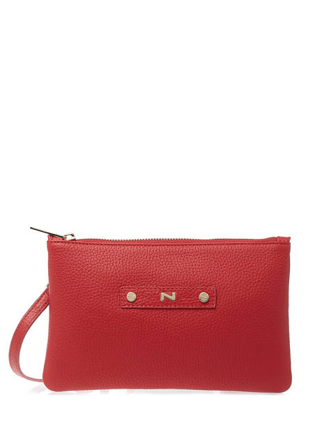 Leather Kim Crossbody Bag Nathan baume Red n city VIC-CA41