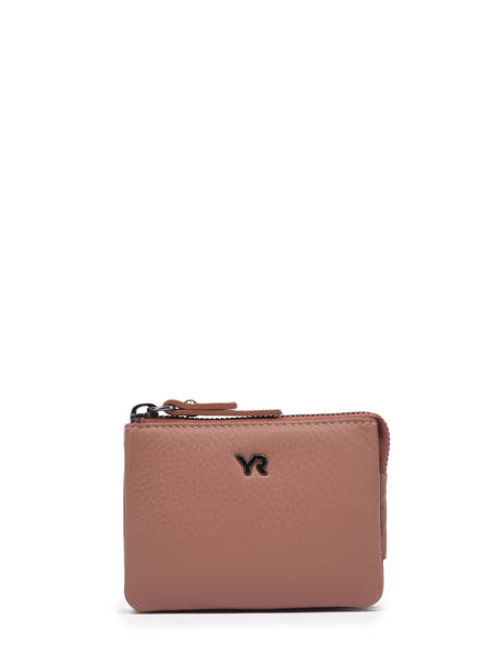 Leather Foulonné Wallet Yves renard Brown foulonne 29460