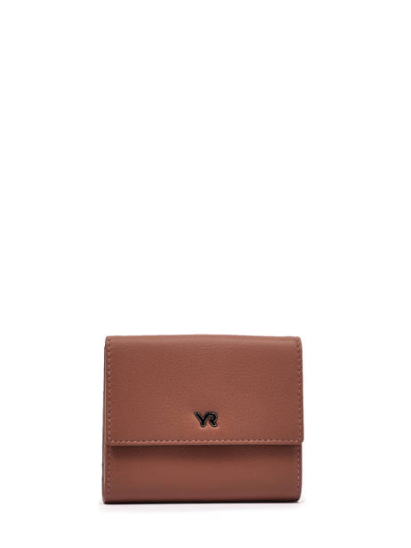 Leather Foulonné Wallet Yves renard Brown foulonne 29482