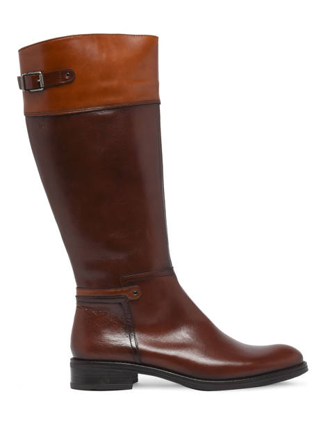 Boots Tierra In Leather Dorking Brown theme D7687