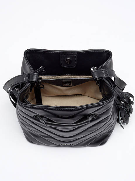 Cross Body Tas Rafale Leather Etrier Black rafale ERAF004S other view 3