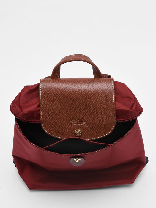 Longchamp Le pliage original Backpack Red