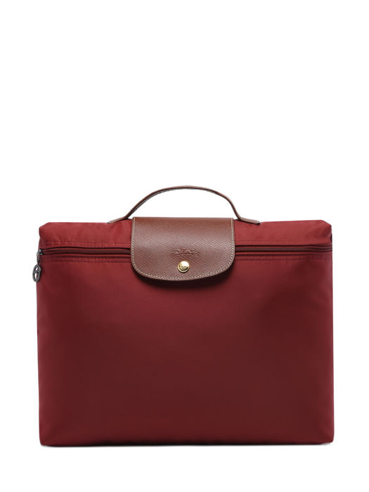 Longchamp Le pliage original Briefcase Red