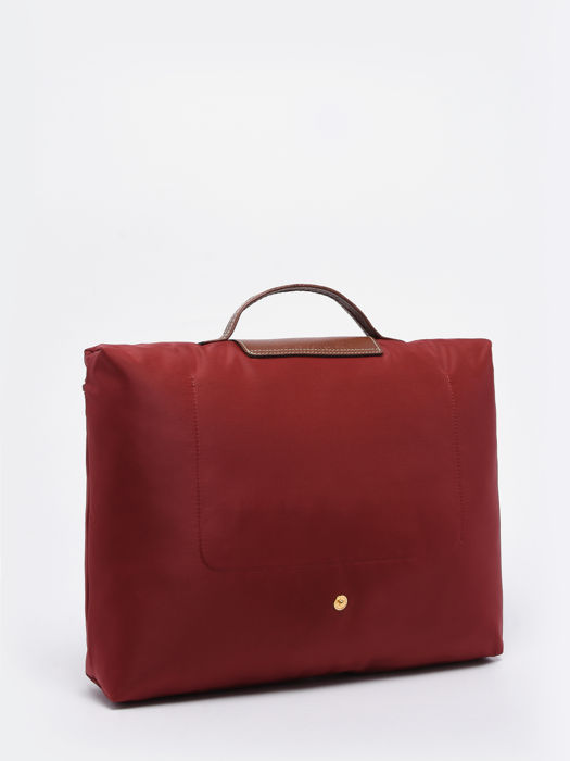 Longchamp Le pliage original Briefcase Red