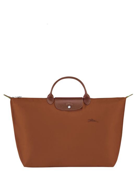 Longchamp Le pliage green Travel bag Brown