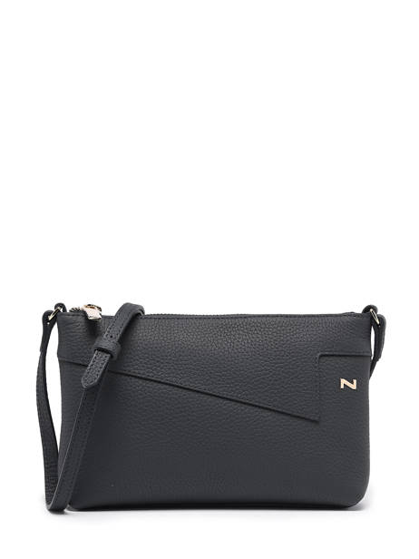 Sac Bandoulière Malaga Cuir Nathan baume Noir nathan 57