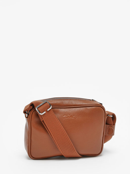 Longchamp Le foulonné Messenger bag Brown