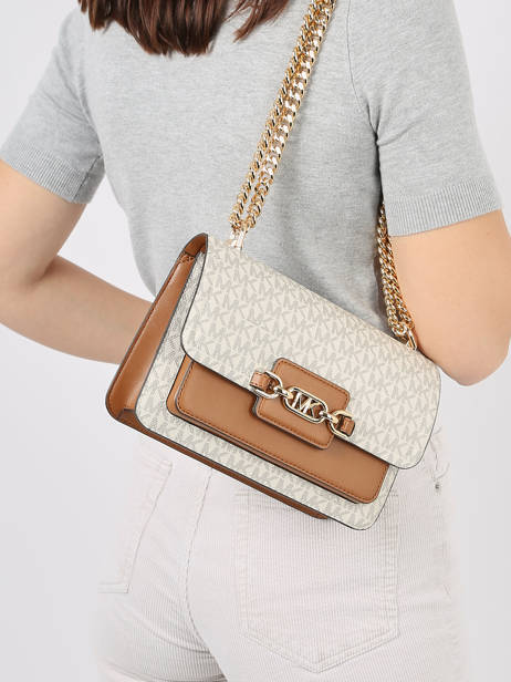 Leather Heather Crossbody Bag Michael kors White heather S2G7HL3B other view 1