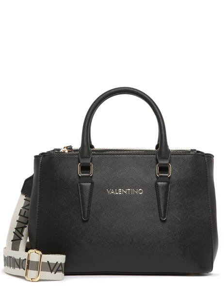 Satchel Zero Re Recycled Polyester Valentino Black zero re VBS7B302