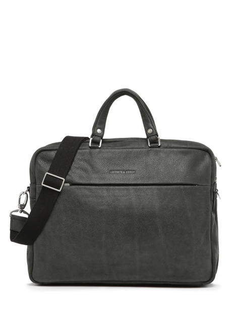 Business Bag Arthur & aston Black cristiano 1079