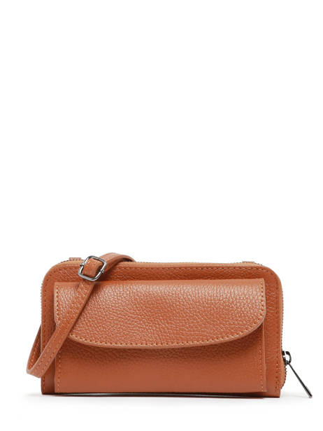 Crossbody Bag Caviar Leather Milano Brown caviar CA23068