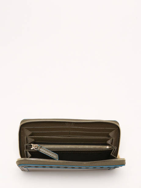 Leather Wallet Premier Flirt Lancel Green premier flirt A10111 other view 1