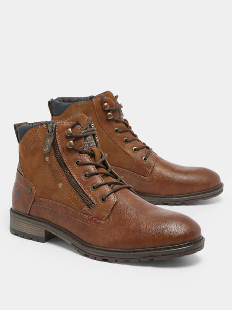 Boots Mustang Brown men 4140506 other view 2